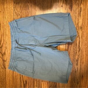 lululemon athletica Blue Men Shorts Flat Front